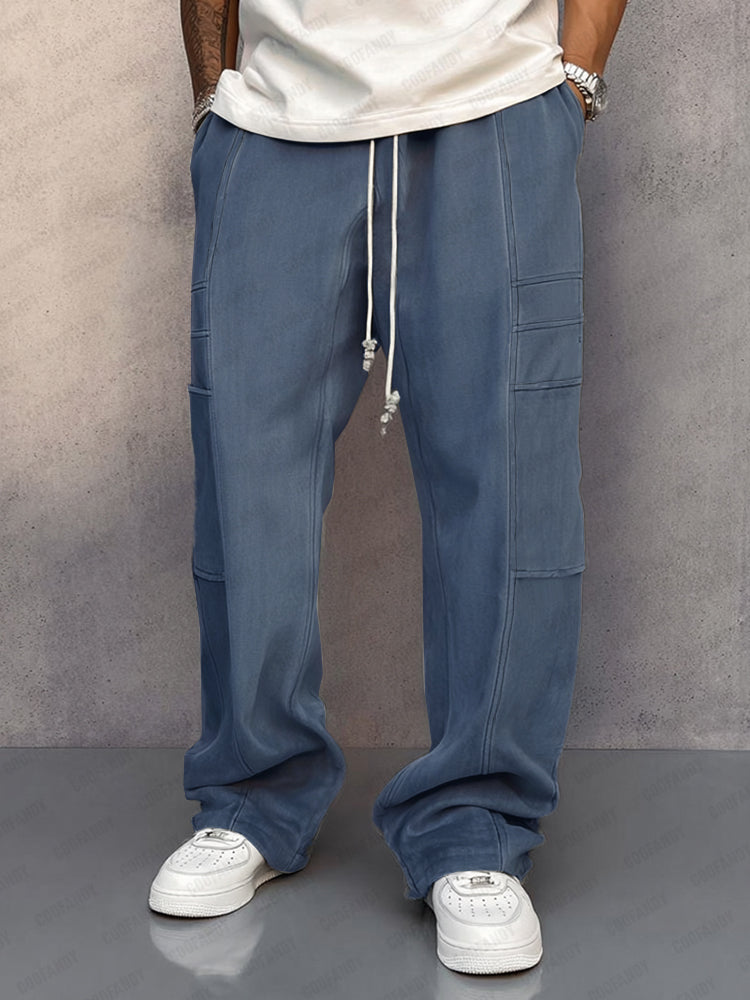 Stylish Comfort Loose Fit Suede Pants