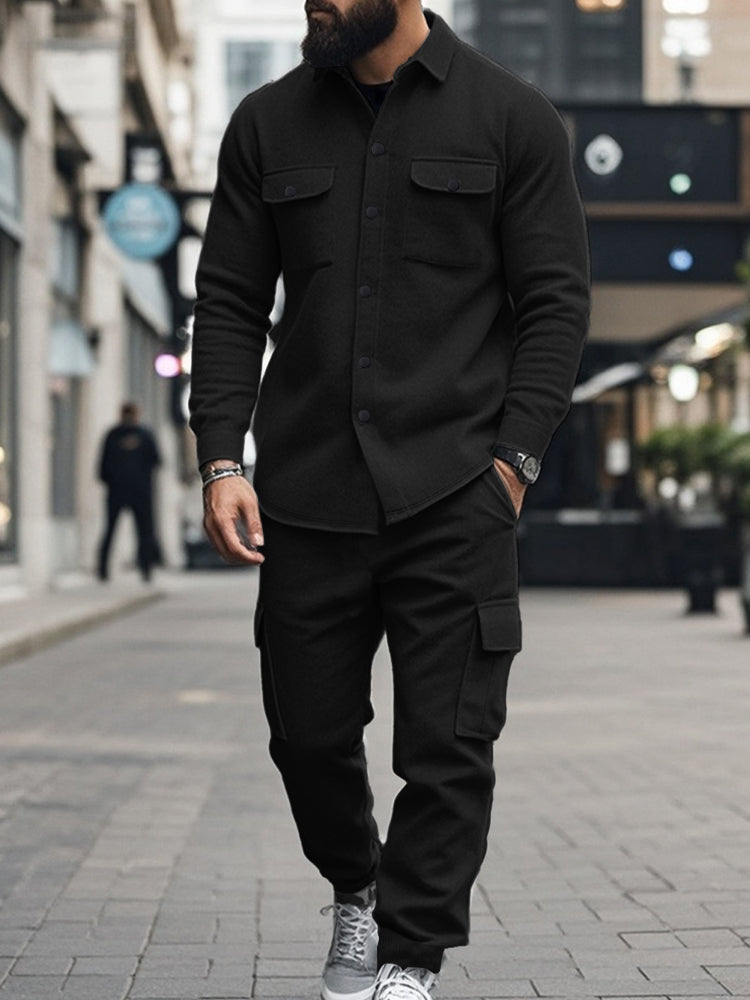 Smart Casual Cargo 2-Piece Set