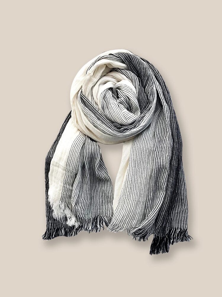 Soft 100% Cotton Tassel Scarf