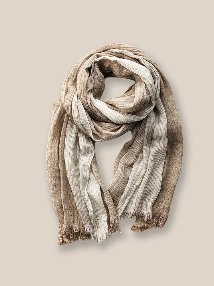 Soft 100% Cotton Tassel Scarf