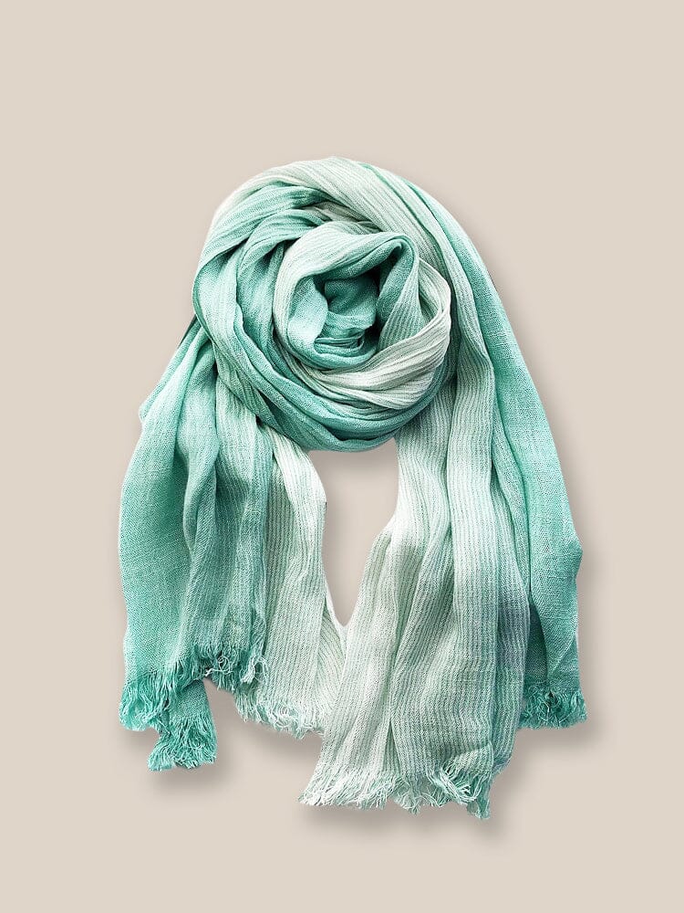 Soft 100% Cotton Tassel Scarf