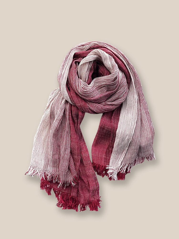 Soft 100% Cotton Tassel Scarf