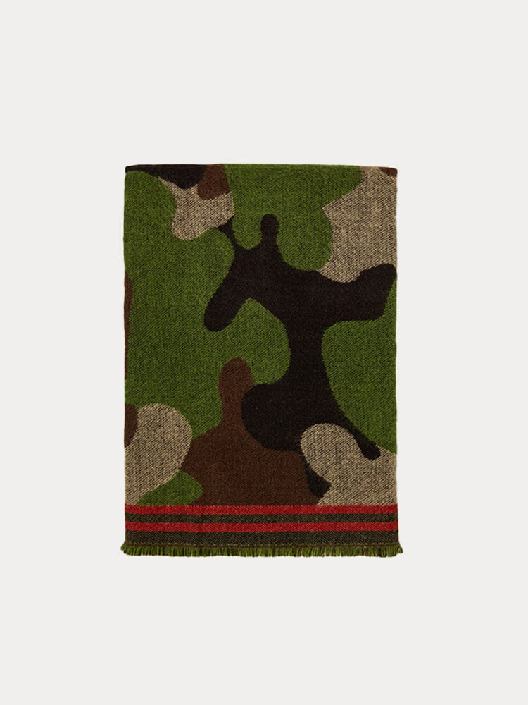 Stylish Soft Camo Shawl Scarf